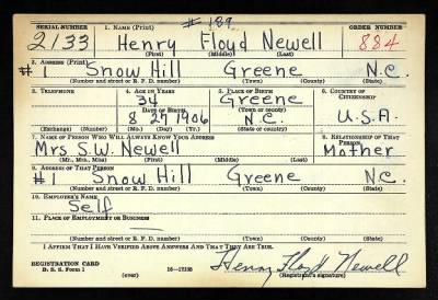 Henry Floyd > Newell, Henry Floyd