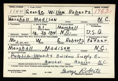 George Willam > Roberts, George Willam