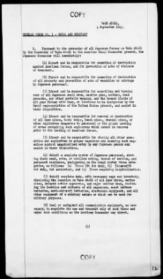 CINPAC > Narrative of the surrender of Wake Atoll to US Forces on 9/4/45