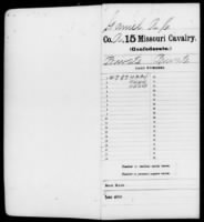 Confederate Service Records Pg 1
