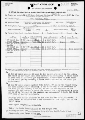 Thumbnail for VMSB-231 > ACA Reps Nos 125-132-Air opers against the Marshall Islands, 8/7-15/44