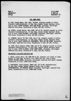 USS KNOX > Rep of opers in the invasion of Saipan Island, Marianas, 6/15-24/44
