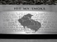 Hit My Smoke monument dedicated to Forward Air Controlers