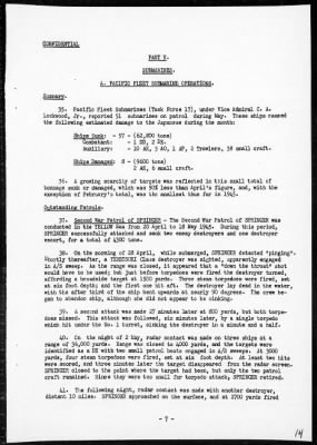 CINPAC > Report of operations in Pacific Ocean Area, May, 1945