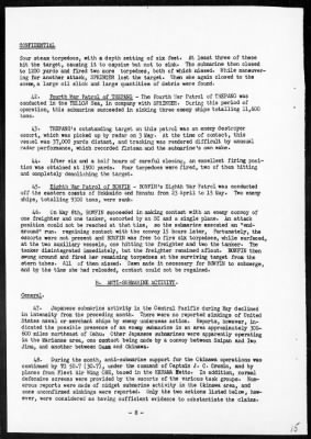 CINPAC > Report of operations in Pacific Ocean Area, May, 1945