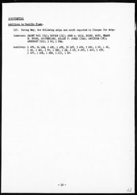 CINPAC > Report of operations in Pacific Ocean Area, May, 1945