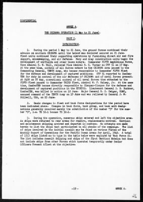 CINPAC > Report of operations in Pacific Ocean Area, May, 1945