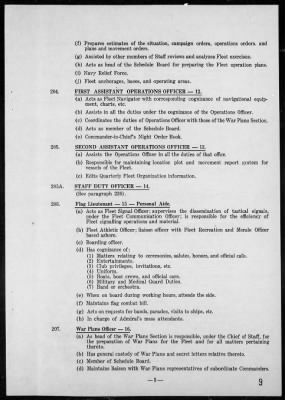 CINPAC > Instructions for Staff of The Commander-in-Chief, U S Pacific Fleet, 1941