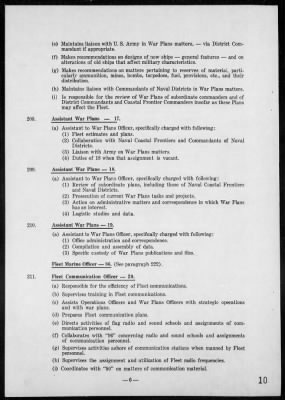 CINPAC > Instructions for Staff of The Commander-in-Chief, U S Pacific Fleet, 1941