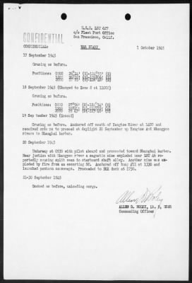 USS LST-627 > War Diary, 9/1-30/45