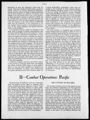 FLEET ADM ERNEST J KING, USN > Final official report covering combat operations for the period March 1, 1945 to October 1,1945