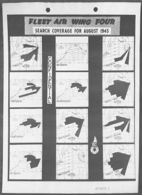 Thumbnail for FLEET AIR WING 4 > War Diary, 8/1-31/45