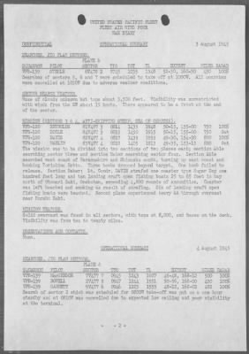 FLEET AIR WING 4 > War Diary, 8/1-31/45