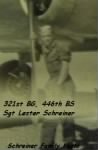 321stBG,446thBS, Sgt Lester B "LES" Schreiner, B-25 Combat Eng/Gunner /Corsica, 1944