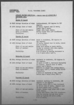 USS VICKSBURG > Report of operations in support of the occupation of Japan, 8/20/45 - 9/2/45