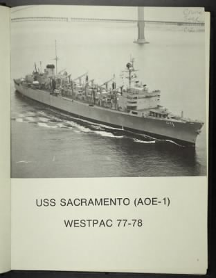 USS Sacramento (AOE-1) > 1977 - 1978