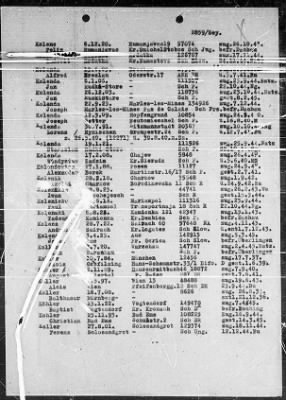 Thumbnail for Camp Records - Prisoner Lists > Post-War Prisoner List (H-K)