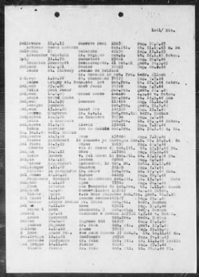 Camp Records - Prisoner Lists > Post-War Prisoner List (A, C-G)