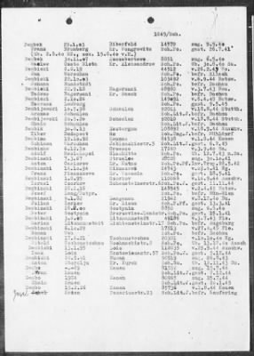 Camp Records - Prisoner Lists > Post-War Prisoner List (A, C-G)