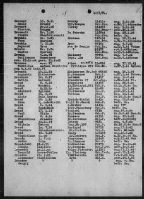 Camp Records - Prisoner Lists > Post-War Prisoner List (A, C-G)