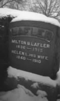 Grave marker Milton Lafler