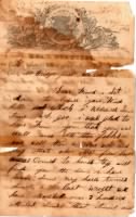 JH Shafer Civil War Letter 1863 pg 1