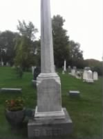 Grave Marker for Col. Joel Baker