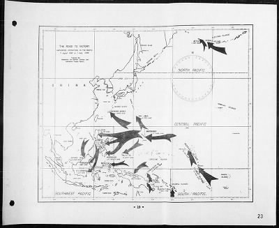 Thumbnail for COMMANDER AIR SUPPORT CONTROL UNITS, PHIBPAC > Report of air support of Pacific Amphibious Operations