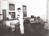 Records Office at Saufley Field Dispensary