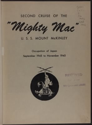 Thumbnail for USS Mount McKinley (AGC-7) > 1946