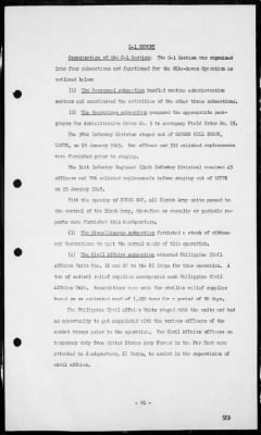 Thumbnail for ARMY, 8th > Rep of operations in the invasions & occupation of the Philippines, 1/29/45-8/20/45