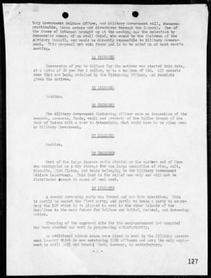 Thumbnail for OCCUPATION FORCES , TRUK & CENTRAL CAROLINES HEADQUARTERS > War Diary, 9/2/45 - 12/31/45