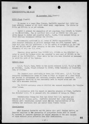 CINCPAC > War Diary, 9/1-30/45