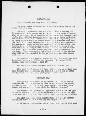 NOB, DUTCH HARBOR, ALASKA > War Diary, 9/10/41 to 12/31/45