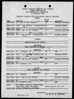 Thumbnail for VPB-200 > War History, VB 200, 4/1/44 to 10/1/44 & VPB 200, 10/1/44 to 9/2/45