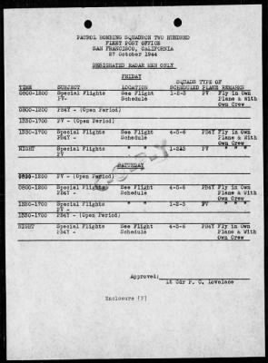 Thumbnail for VPB-200 > War History, VB 200, 4/1/44 to 10/1/44 & VPB 200, 10/1/44 to 9/2/45