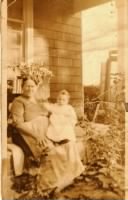 Thumbnail for Mary Humann holding grandson Joseph (Klein) Human