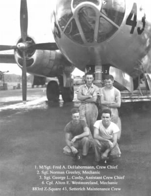 883rd Ground Crews > Z Square 43 - No Aircraft Name
