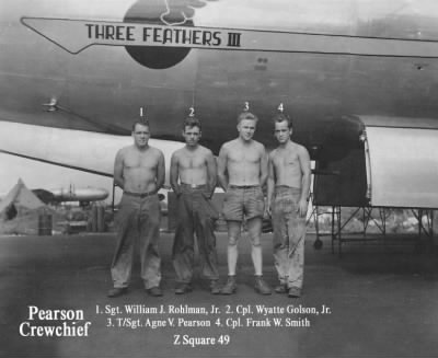 883rd Ground Crews > Z Square 49 - Three Feathers III