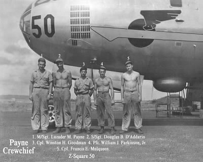 883rd Ground Crews > Z Square 50 - No Aircraft Name