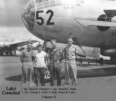 883rd Ground Crews > Z Square 52 - No Aircraft Name