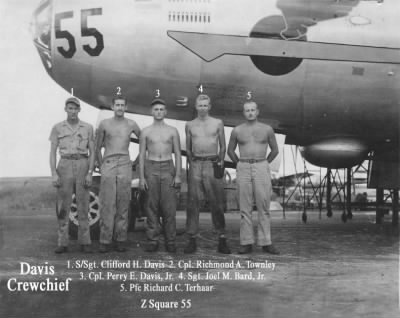 883rd Ground Crews > Z Square 55 - No Aircraft Name