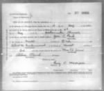 Marriage Certificate for Olive Underwood & George Park