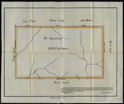 Thumbnail for Draughts of the Proprietary Manors in the Province of Pennsylvania > ␀