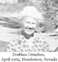 Dorthea Ormsbee 1962