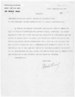 1946 - Ho Chi Minh Letter to President Truman - Page 1