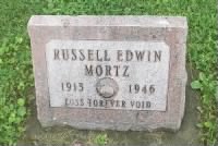 Russell Edwin Mortz 1913 1946