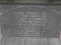 Major Horace C Bell Grave 2