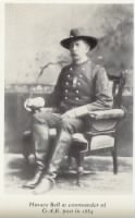 Major Horace C Bell In Uniform 1884
