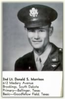 Donald S. Morrison, 2nd Lt.